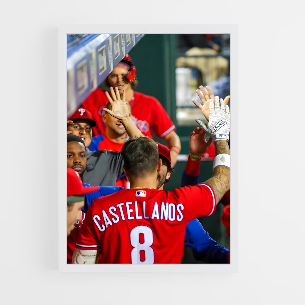 Poster Dugout Dreams – affiche Baseball (vue 3)